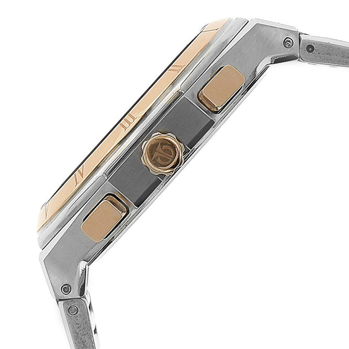 Titan Regalia Rome Brown Dial Chronograph Stainless Steel Strap Watch for Men-NK1716KM01