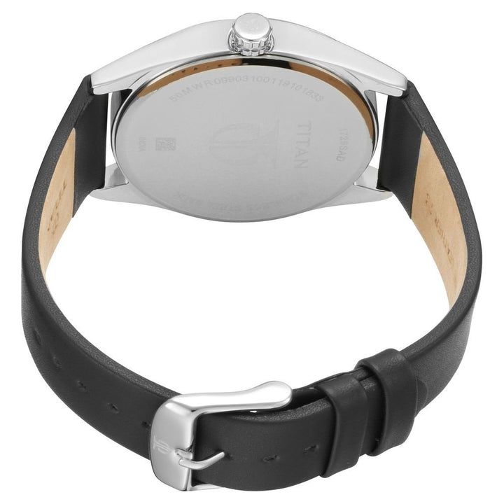 Titan Quartz Analog Multicoloured Dial Leather Strap Watch for Men - The Watch Factory ®