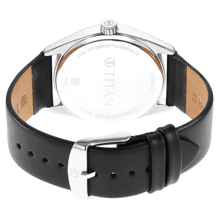 Neo Green Dial Analog with Date Watch for Men-NS1729SL07