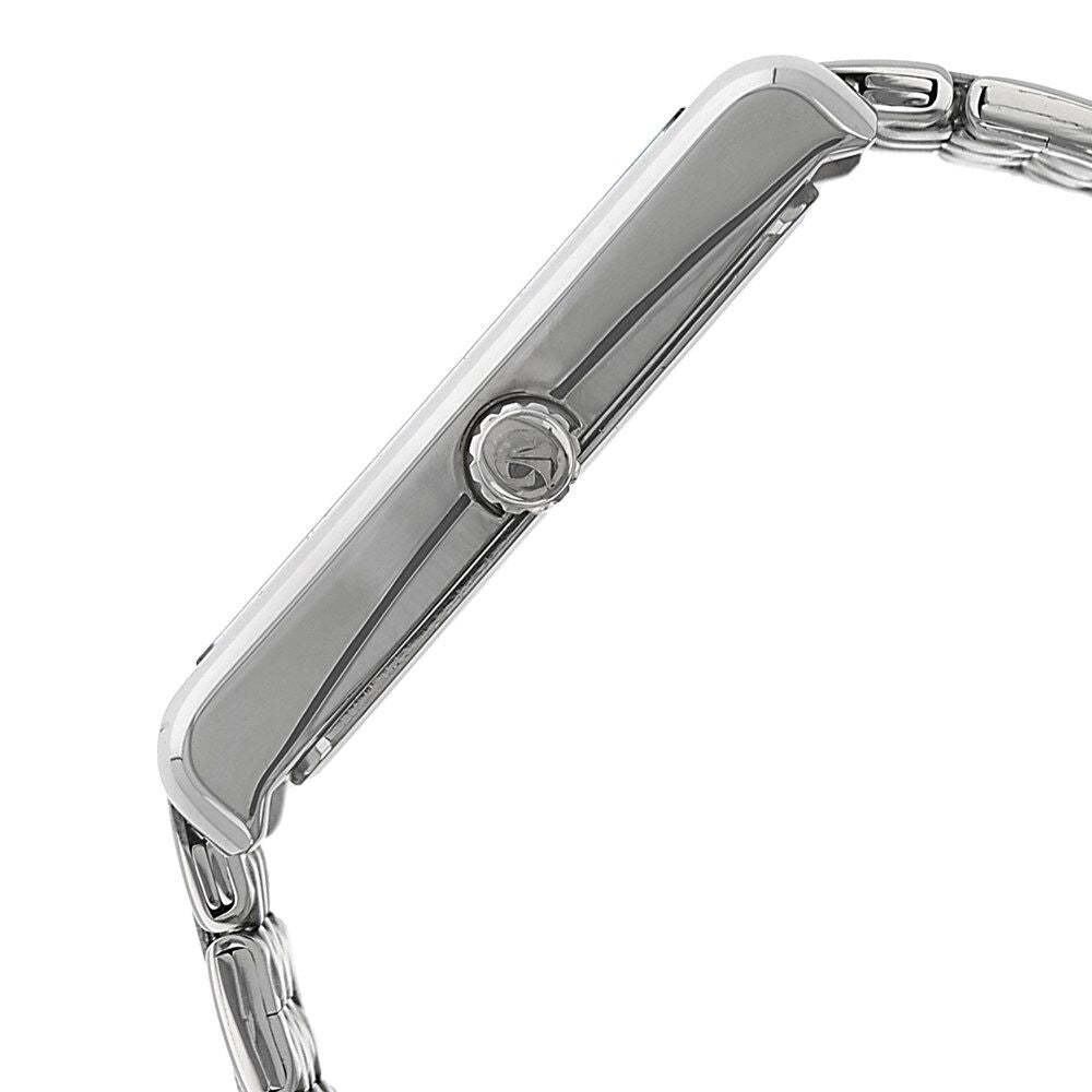 Titan Quartz Analog Silver Dial Stainless Steel Strap Watch for Men-NK1731SM01