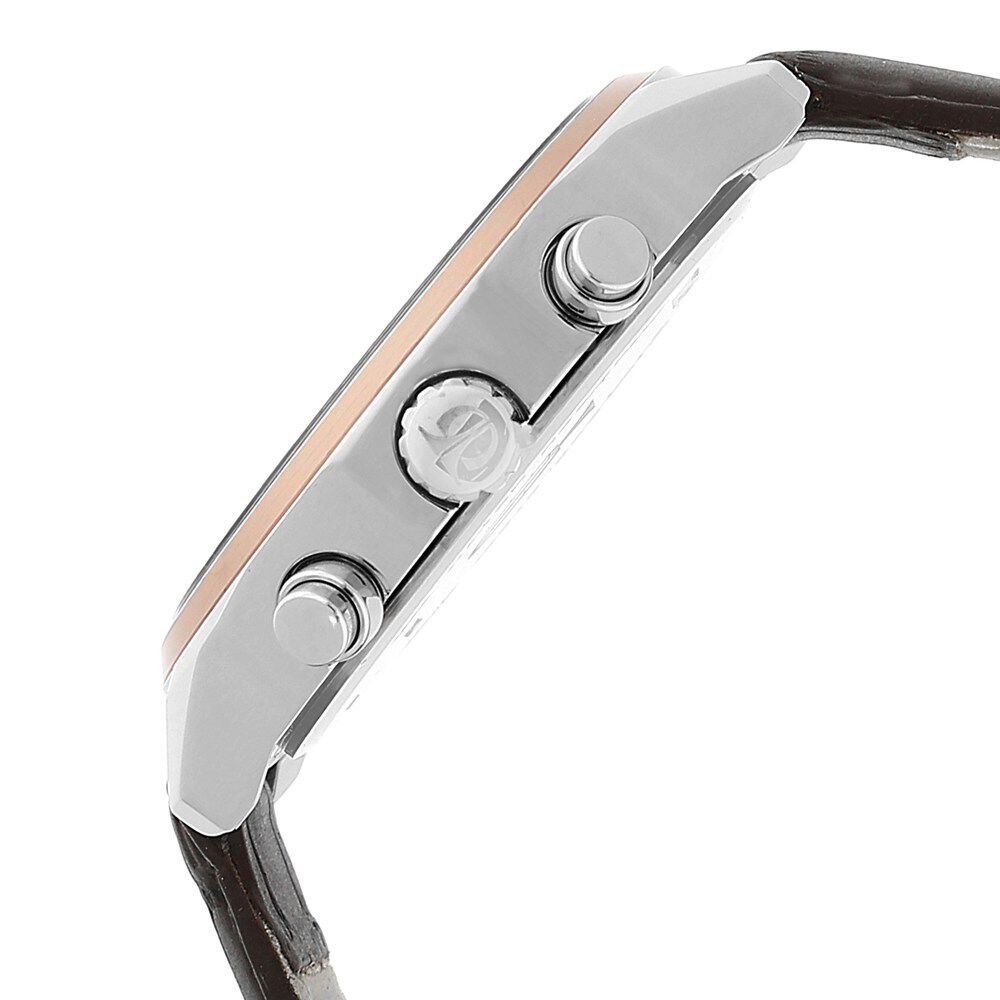 Titan Quartz Multifunction Silver Dial Leather Strap Watch for Men - The Watch Factory ®