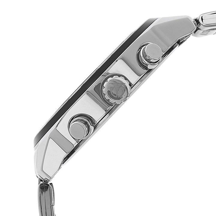 Titan Men's Metropolitan Luxe: Multifunction dark grey Dial with Two - Tone Stainless Steel Bracelet Watch - The Watch Factory ®