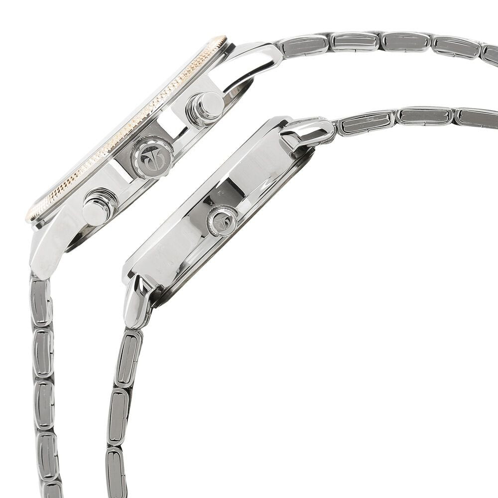 Titan Bandhan Blue Dial Quartz Multifunction Stainless Steel Strap watch for Couple - The Watch Factory ®