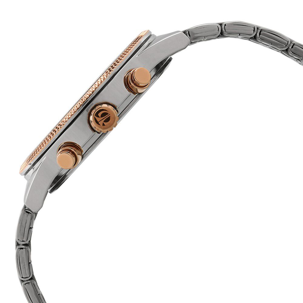 Titan Workwear Quartz Multifunction Brown Dial Stainless Steel Strap watch for Men NS1734KM03