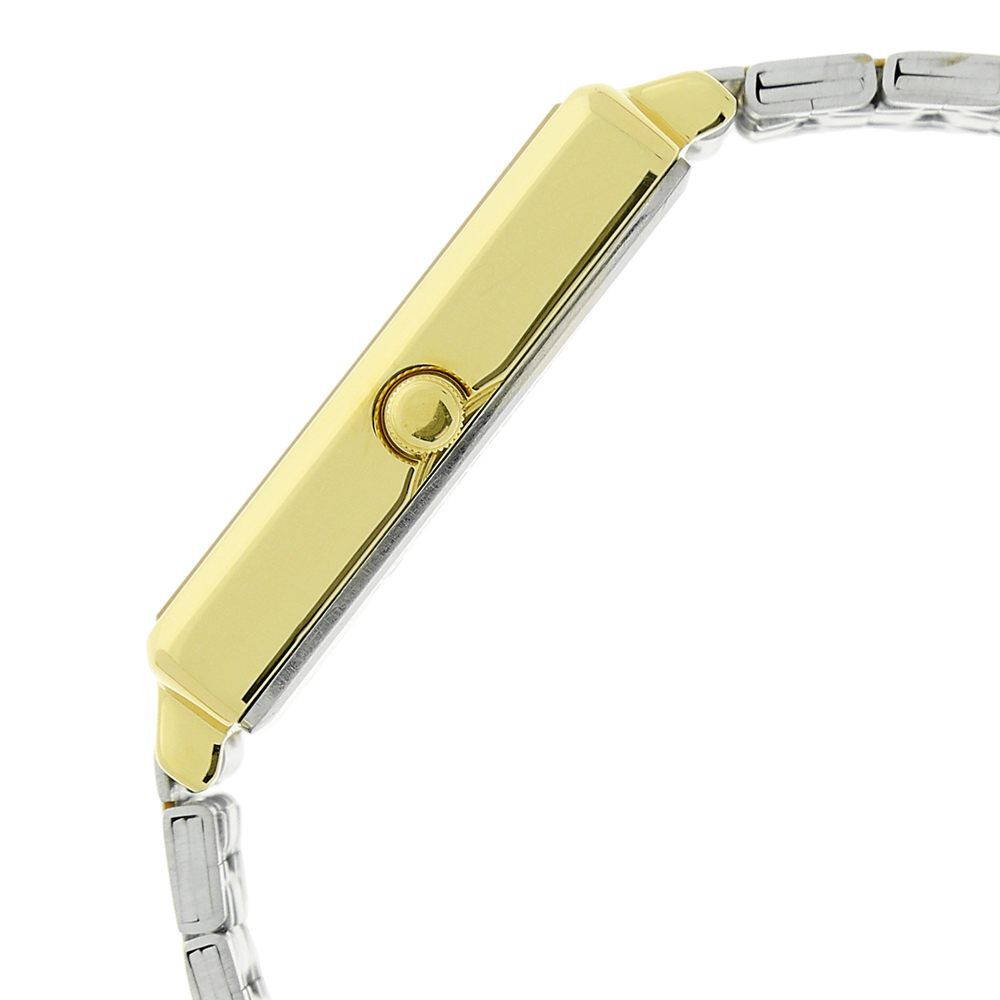 Titan Quartz Analog with Date White Dial Stainless Steel Strap Watch for Men-NK1738BM01