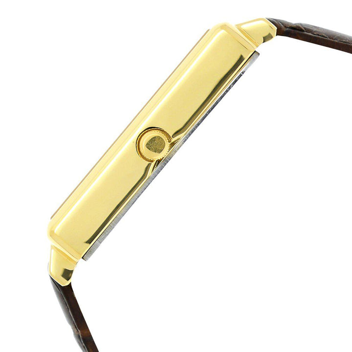 Titan Karishma White Dial Analog with Date Leather Strap Watch for Men-NK1738YL01