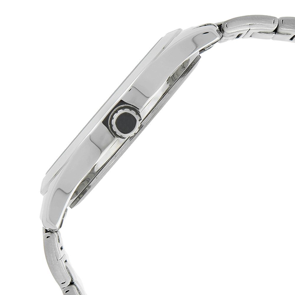 Titan Quartz Analog Black Dial Stainless Steel Strap Watch for Men-NK1739SM02