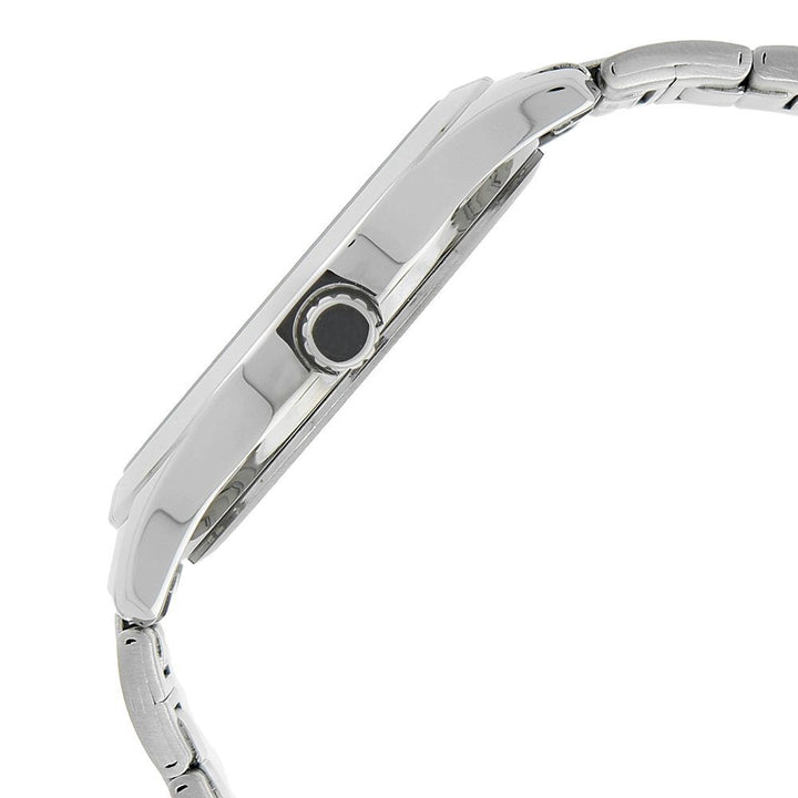 Titan Quartz Analog Black Dial Stainless Steel Strap Watch for Men-NK1739SM02