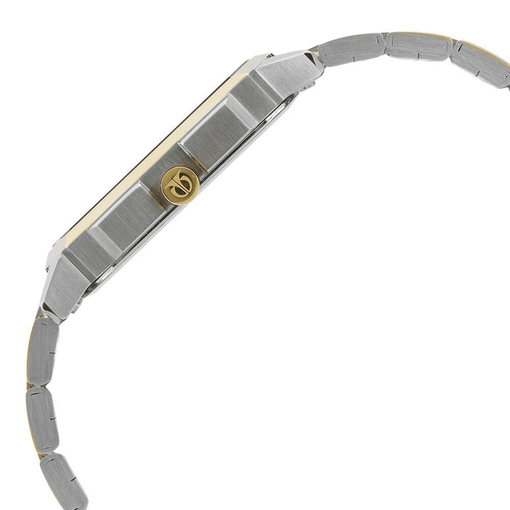 Titan Regalia Baron Silver Rectangle Dial Analog with Day and Date Stainless Steel Strap watch for Men-1742BM02