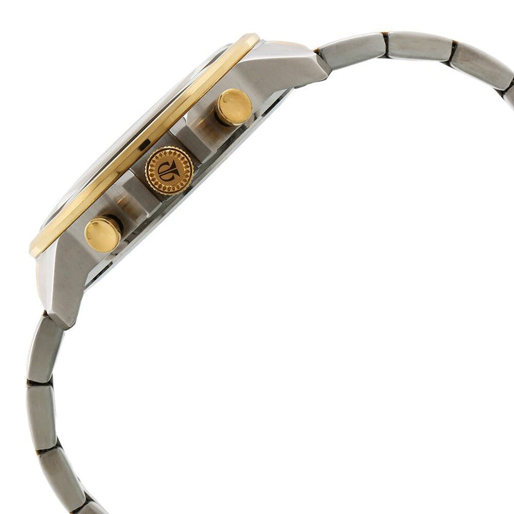 Titan Regalia Sovereign Quartz Multifunction White Dial Stainless Steel Strap Watch for Men-1747BM01