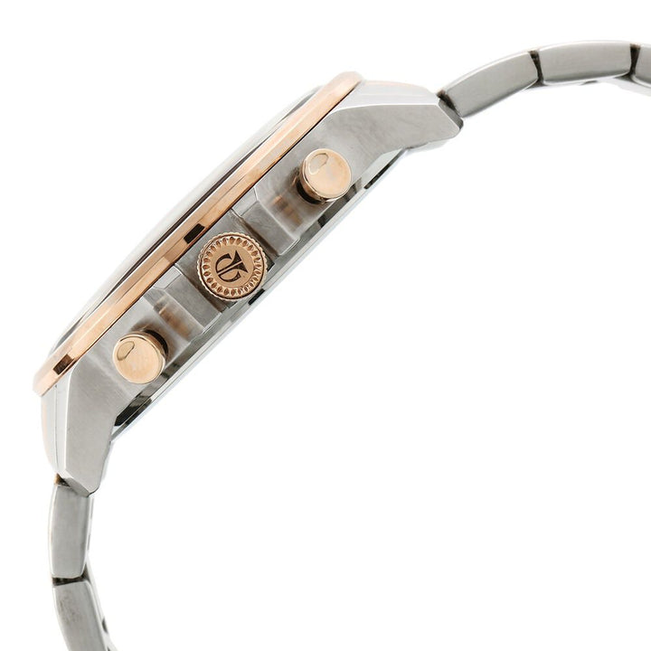 Titan Regalia Sovereign White Dial Quartz Multifunction Stainless Steel Strap watch for Men-1747KM01