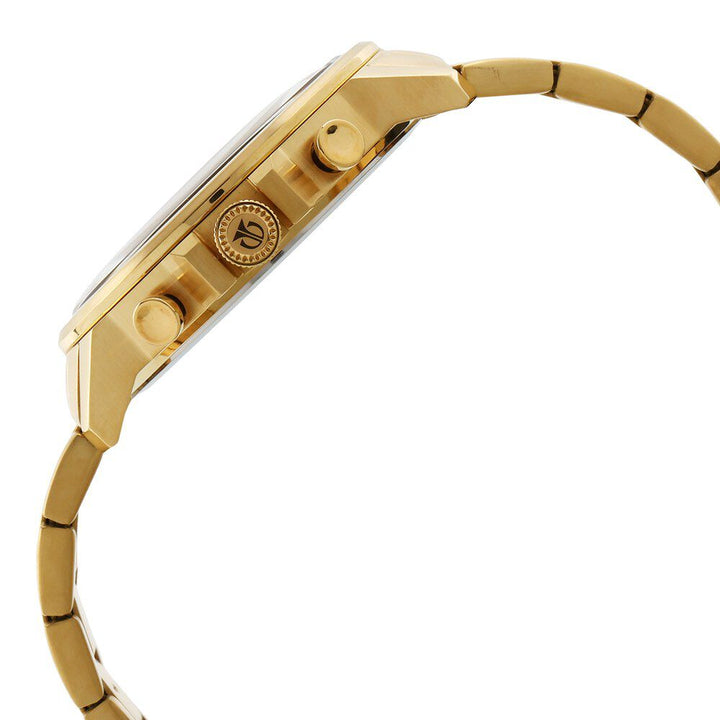 Titan Quartz Multifunction White Dial Stainless Steel Strap Watch for Men-NS1747YM01