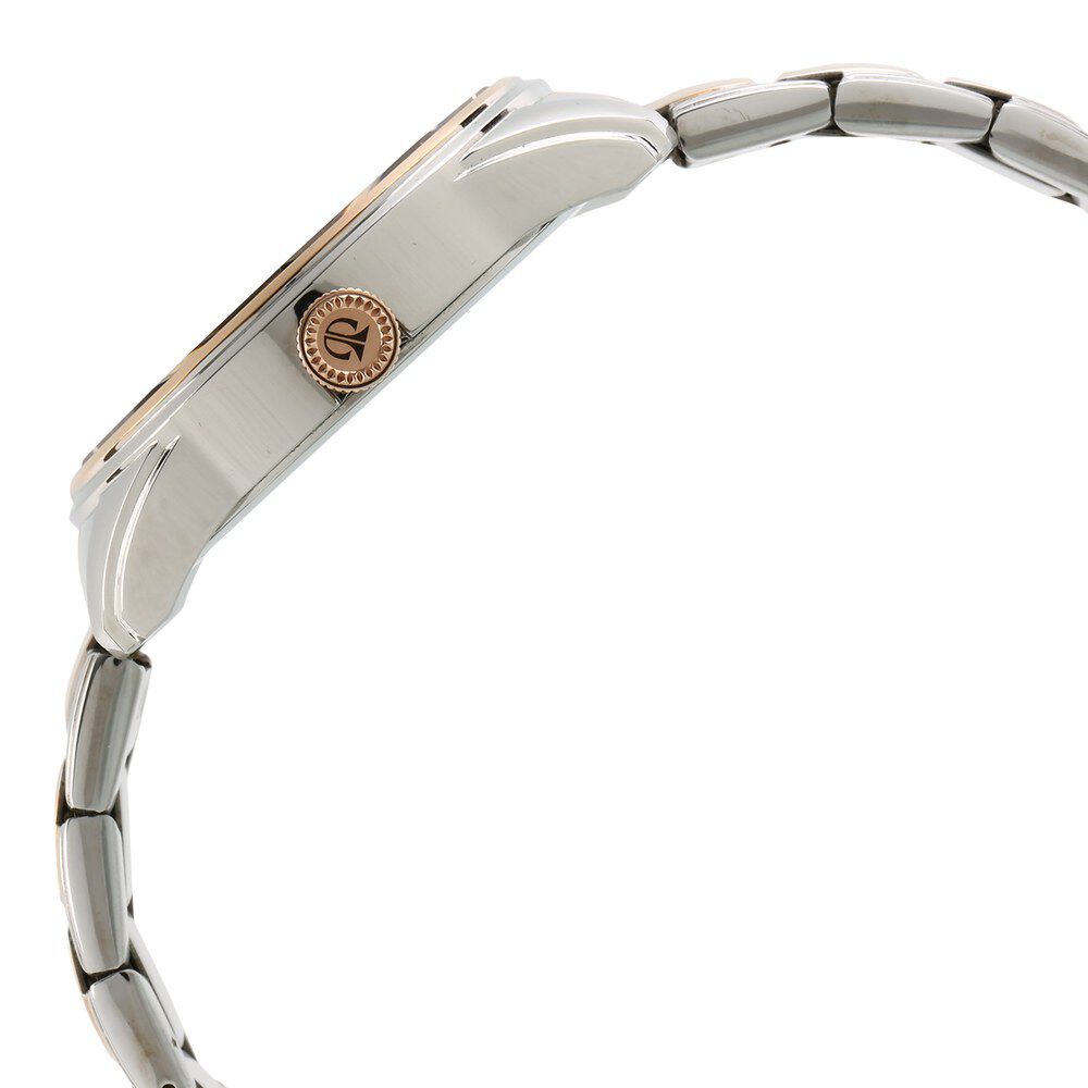 Titan Quartz Analog White Dial Stainless Steel Strap Watch for Men-1749KM01