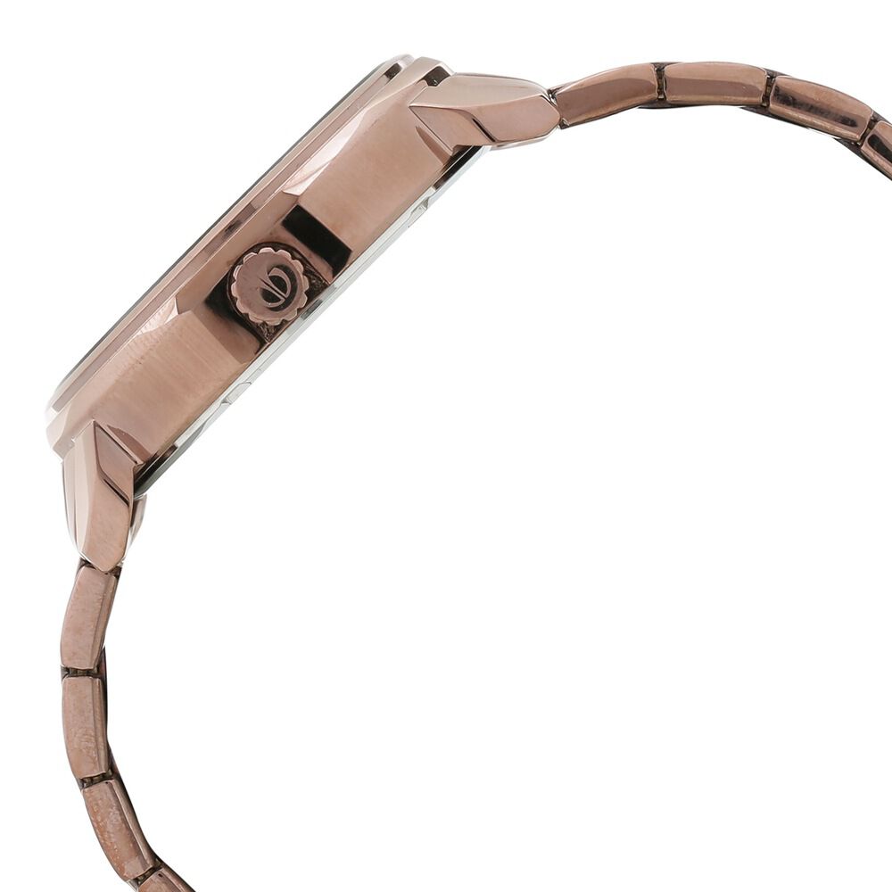 Titan Quartz Multifunction Beige Dial Stainless Steel Strap watch for Men-NM1753QM02