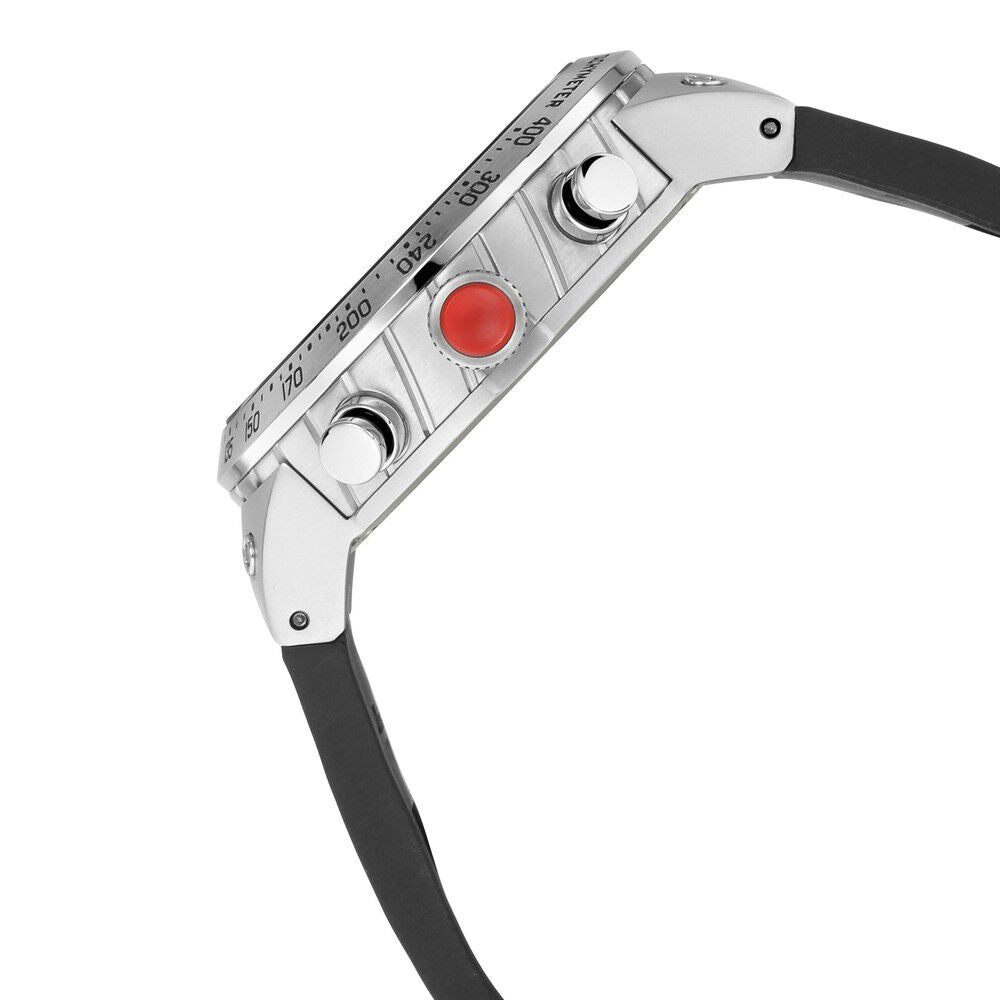 Titan Octane Black Dial Chronograph Strap watch for Men-NP1761KP01