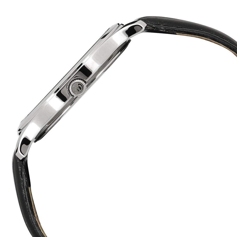 Titan Workwear Black Dial Analog with Date Leather Strap watch for Men-NS1770SL02