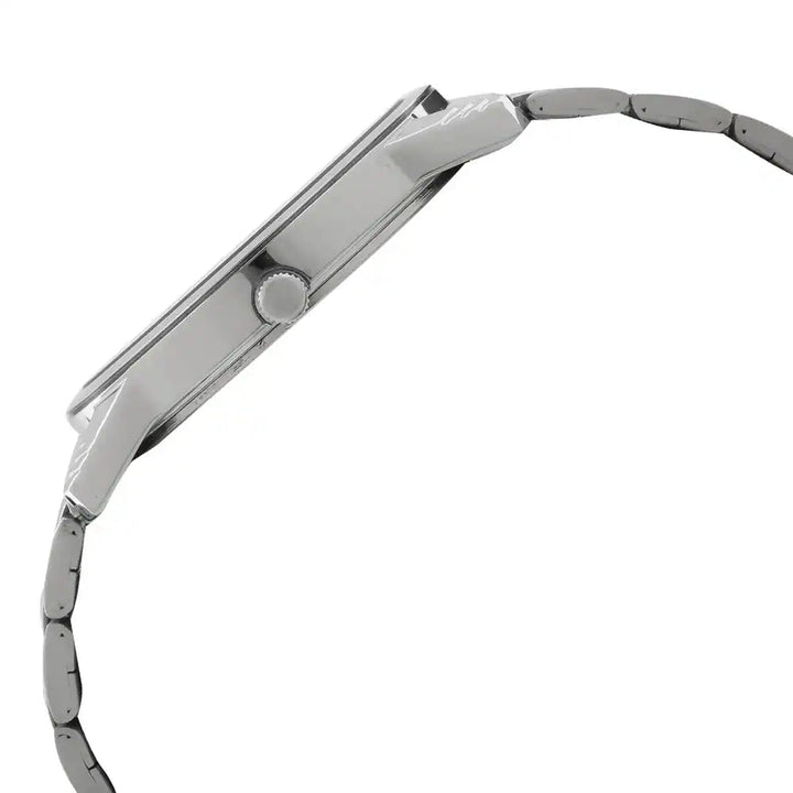 Titan Blue Dial Silver Stainless Steel Strap Watch NP1774SM01