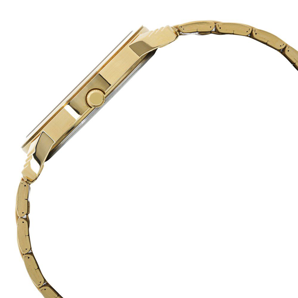 Titan Quartz Analog with Day and Date Champagne Dial Stainless Steel Strap Watch for Men-NP1774YM01