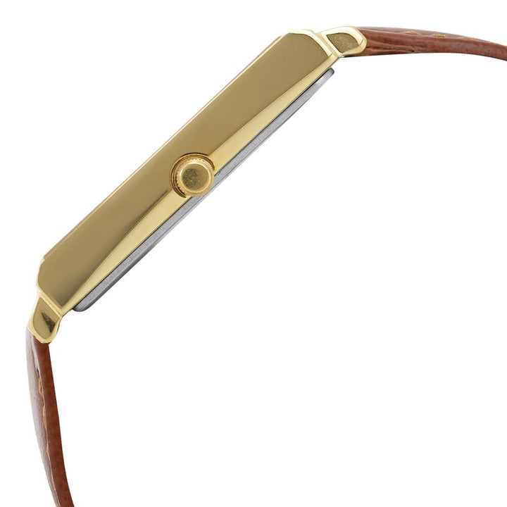 Titan Analog with Date Champagne Dial Leather Strap watch for Men-NL1776YL01