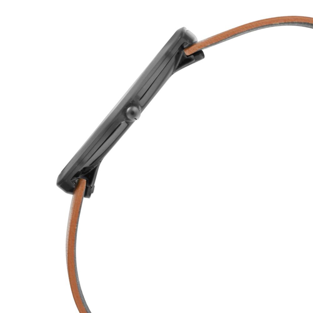 Titan Edge Zen Anthracite Dial Analog Leather Strap watch for Men NS1779NL01