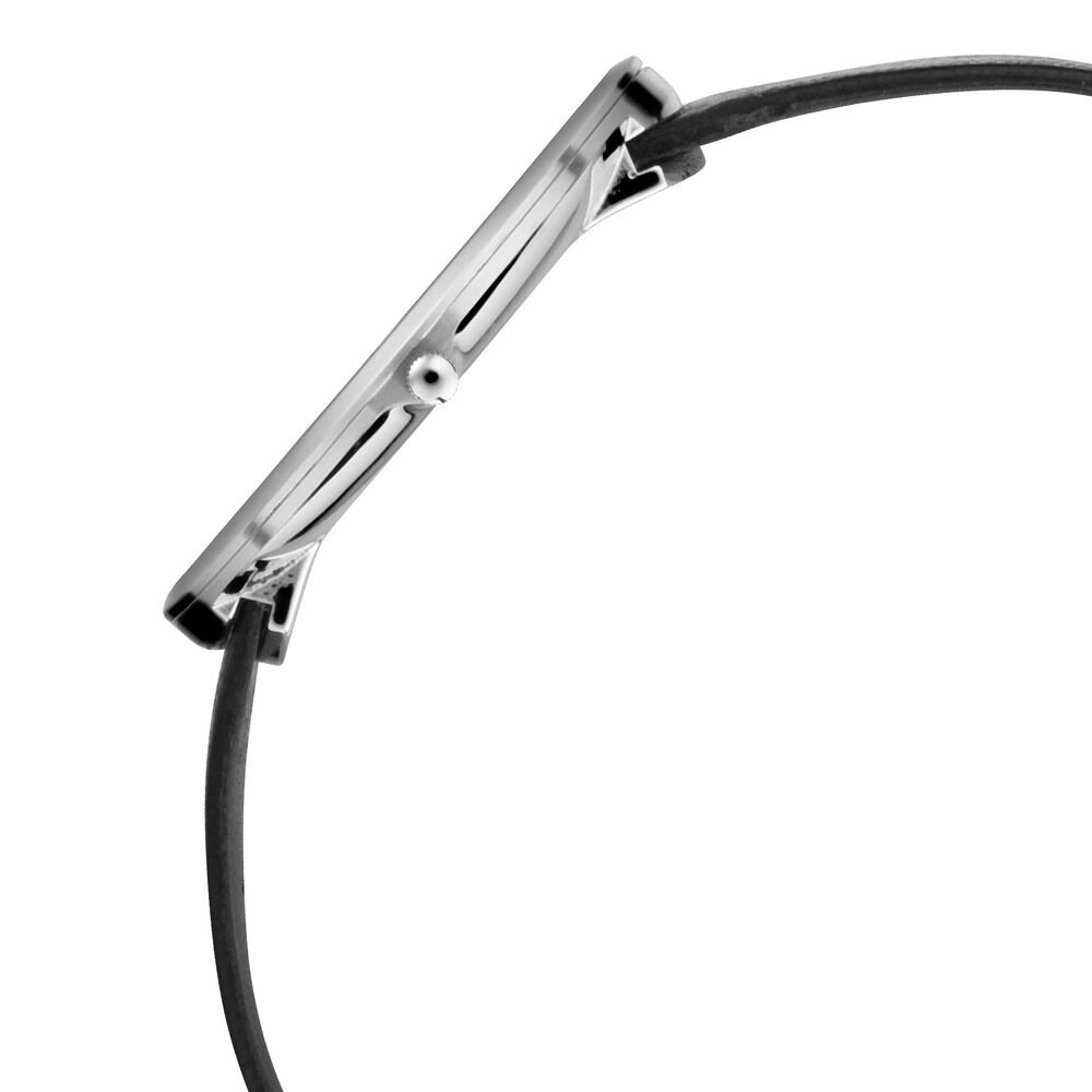 Titan Quartz Analog Silver Dial Leather Strap Watch for Men - The Watch Factory ®