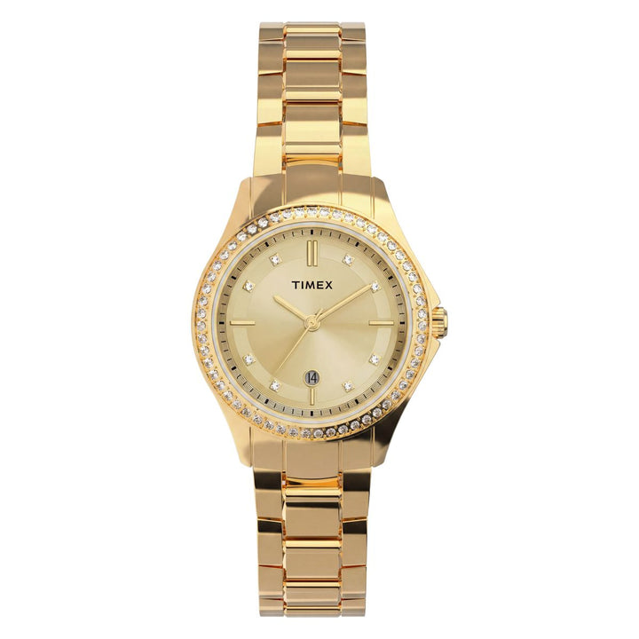 Timex TW6A04600UJ Gold Dial Women&