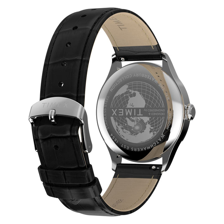 Timex TW2Y92000UJ White Dial Men&