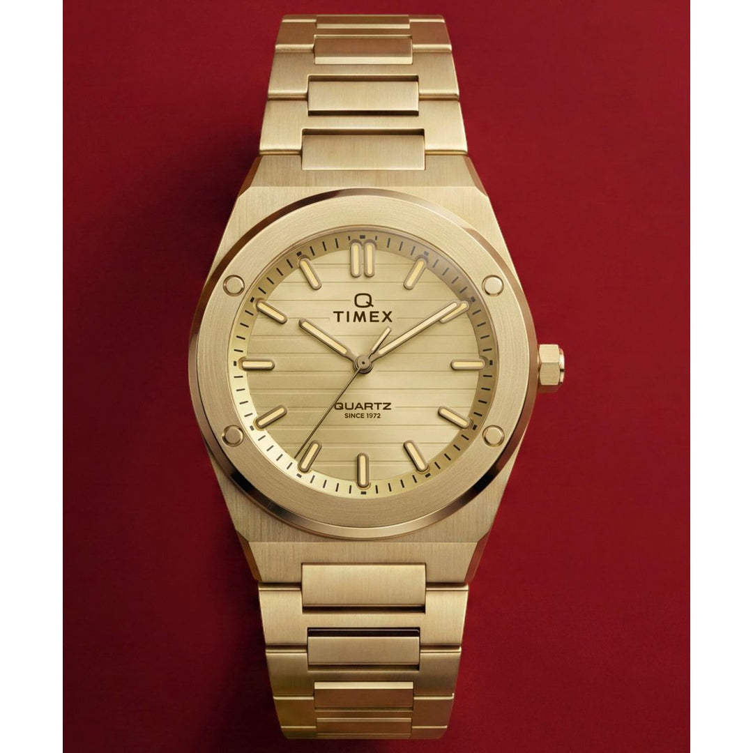 Timex TW2Y82000UJ Gold Dial Women&