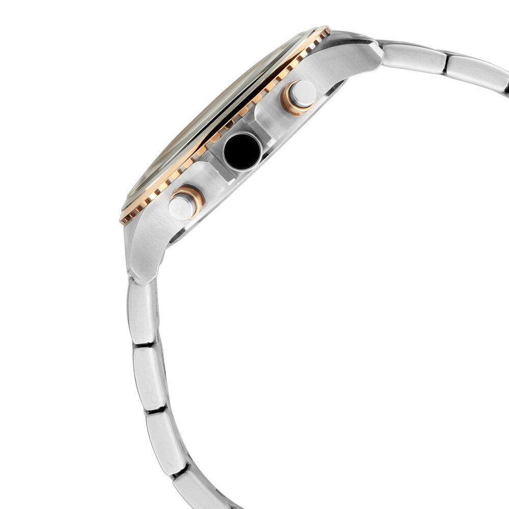 Titan Grandmaster Silver Dial Quartz Multifunction Metal Strap Watch for Men-NL1787KM01