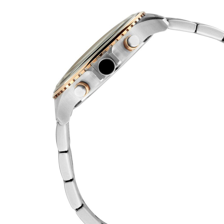 Titan Grandmaster Silver Dial Quartz Multifunction Metal Strap Watch for Men-NL1787KM01