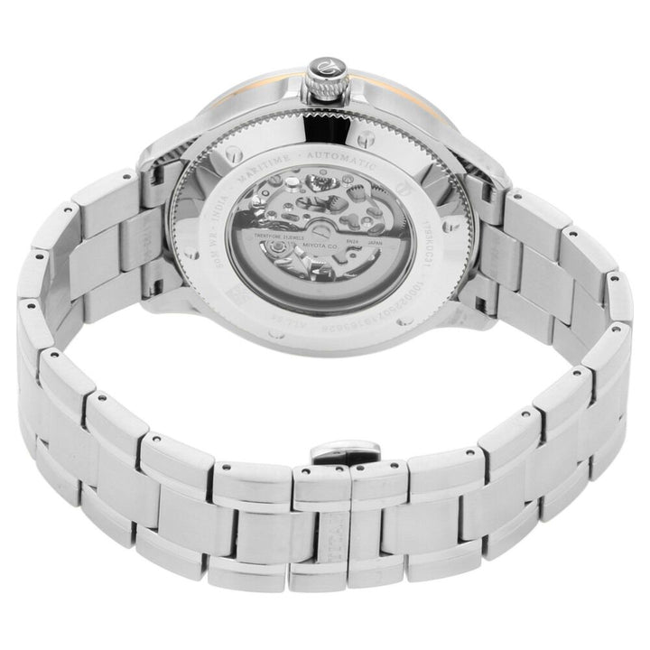 Titan Automatic Black Dial Stainless Steel Strap Watch for Men-NQ1793KM03