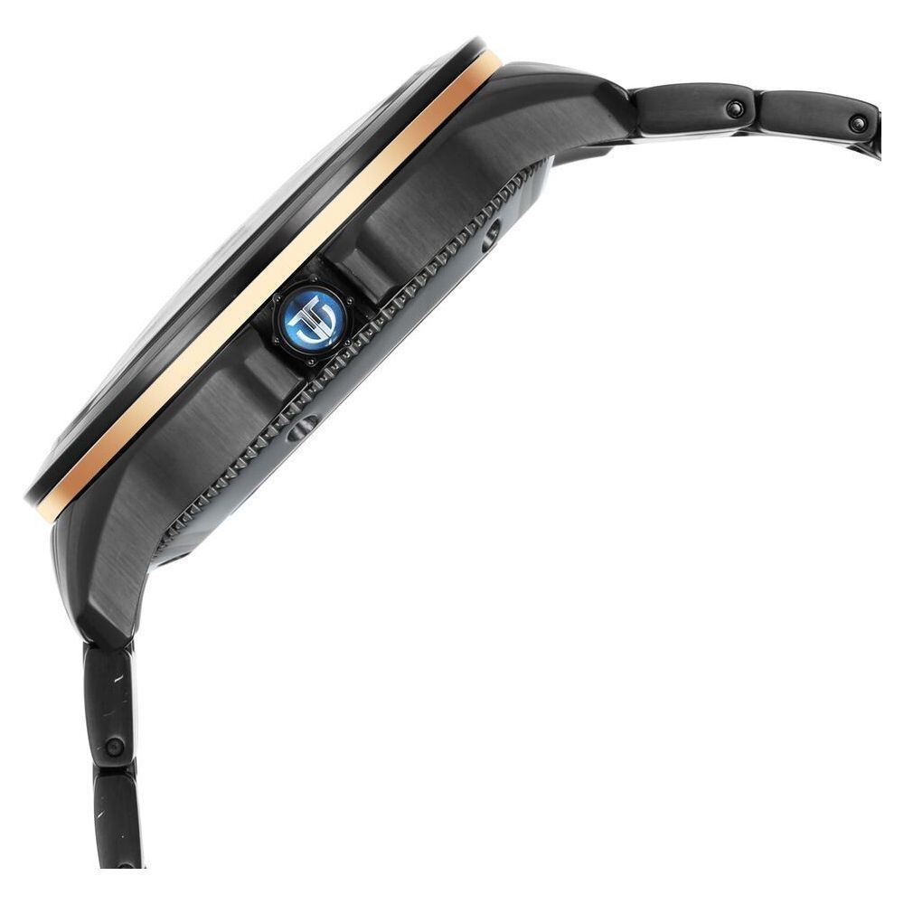 Titan Automatic Black Dial Stainless Steel Strap Watch for Men NS1793KM04