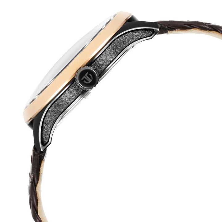 Titan Wedding Grey Dial Analog with Date Leather Strap watch for Men-NS1796KL06F