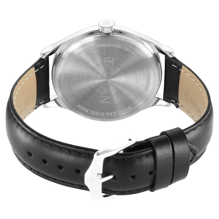 Titan Trendsetters Green Dial Analog Leather Strap Watch for Men-1802SL15