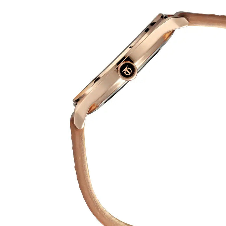 Titan Workwear Watch with Blue Dial & Brown Leather Strap NN1802WL01 (DJ151)