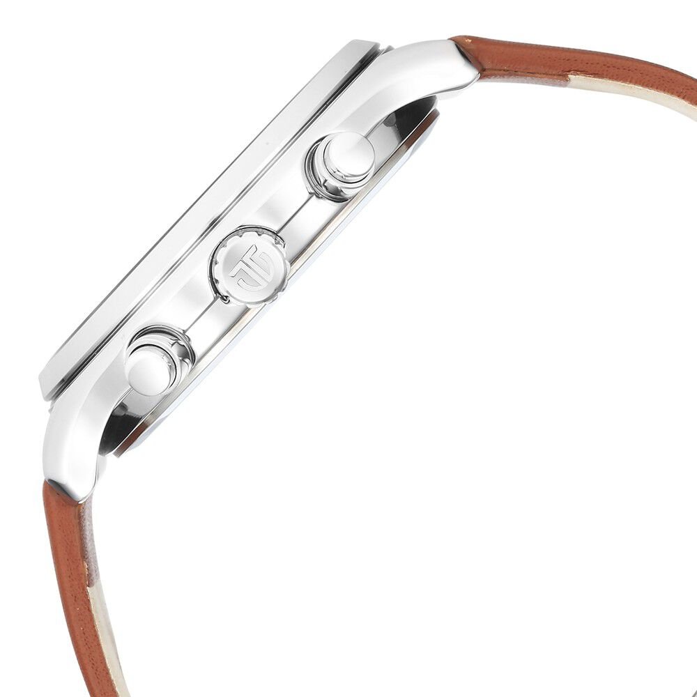 Titan Neo Black Dial Quartz Multifunction Leather Strap watch for Men - The Watch Factory ®