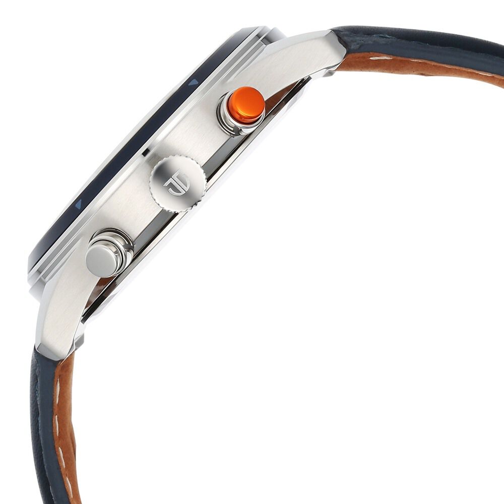 Titan Octane Quartz Multifunction Blue Dial With Blue Leather Strap Watch For Men 1805KL01