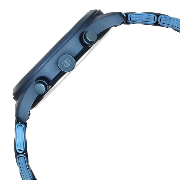 Titan Neo Splash Multifunction Blue Dial Blue Stainless Steel Strap Watch For Men - The Watch Factory ®