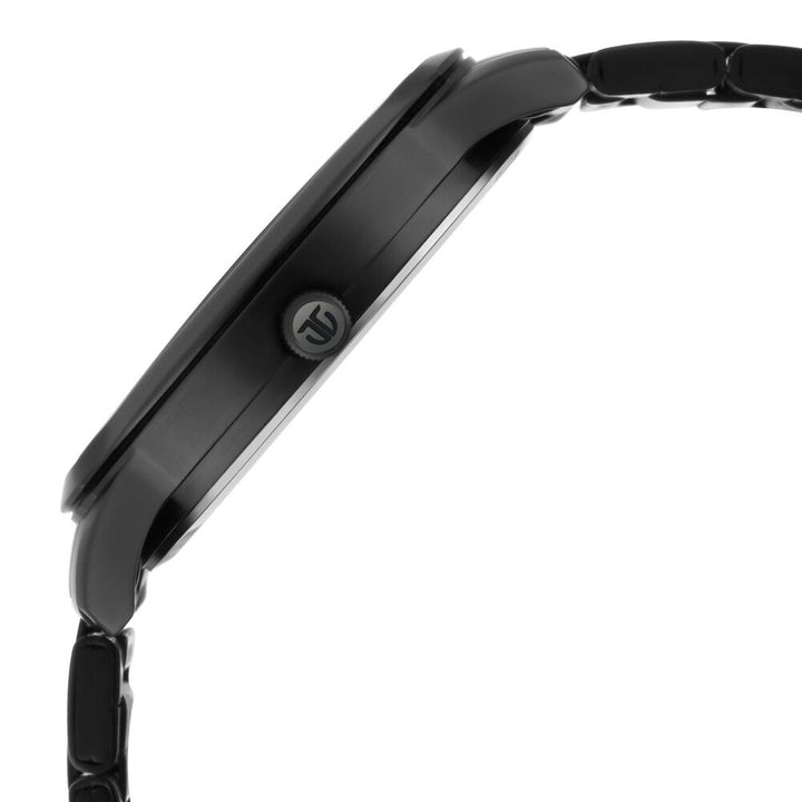 Titan Minimals Quartz Analog with Date Black Dial Black Metal Strap Watch For Men - The Watch Factory ®