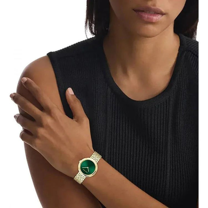 CALVIN KLEIN Twisted Bezel Analogue Watch For Women - 25100066