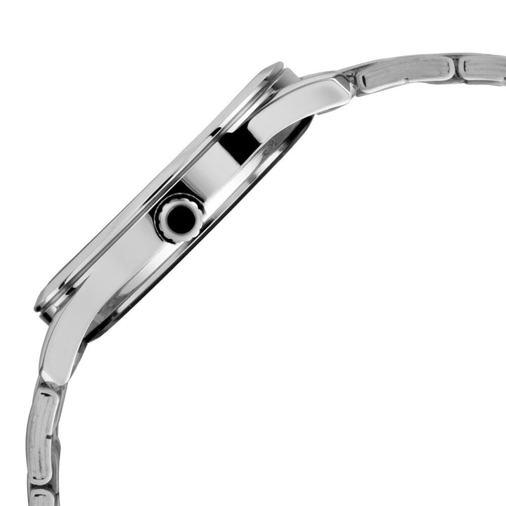 Titan Quartz Analog with Date Silver Dial Stainless Steel Strap Watch for Men NS1823KM01