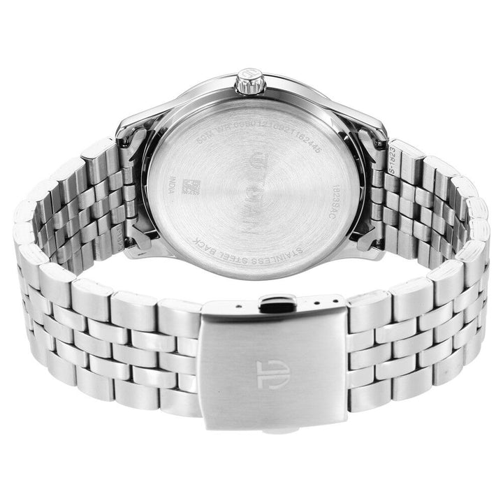 Titan Trendsetters Blue Dial Analog Stainless Steel Strap watch for Men-1823SM02