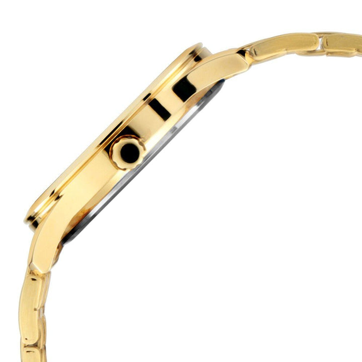 Titan Quartz Analog with Date Champagne Dial Stainless Steel Strap Watch for Men NR1823YM01