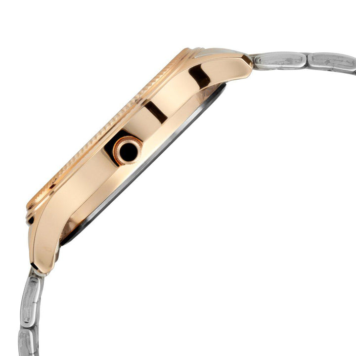 Titan Brown Dial Analog with Day and Date Stainless Steel Strap Watch for Men NN1824KM01