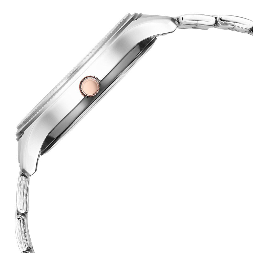 Titan Karishma Quartz Analog with Day and Date Blue Dial Stainless Steel Strap Watch For Men 1824KM02