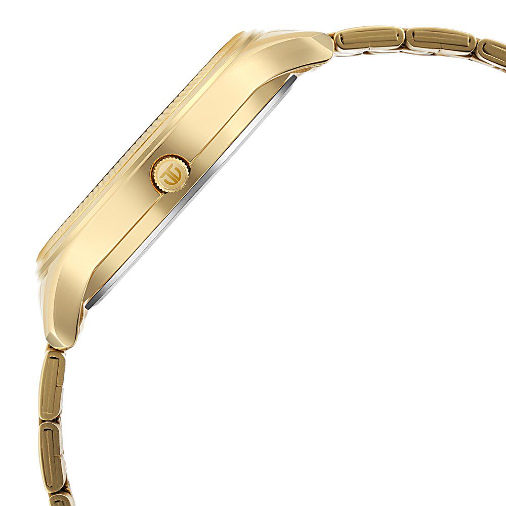 Titan Quartz Analog with Day and Date Black Dial Metal Strap Watch for Men NS1824YM01