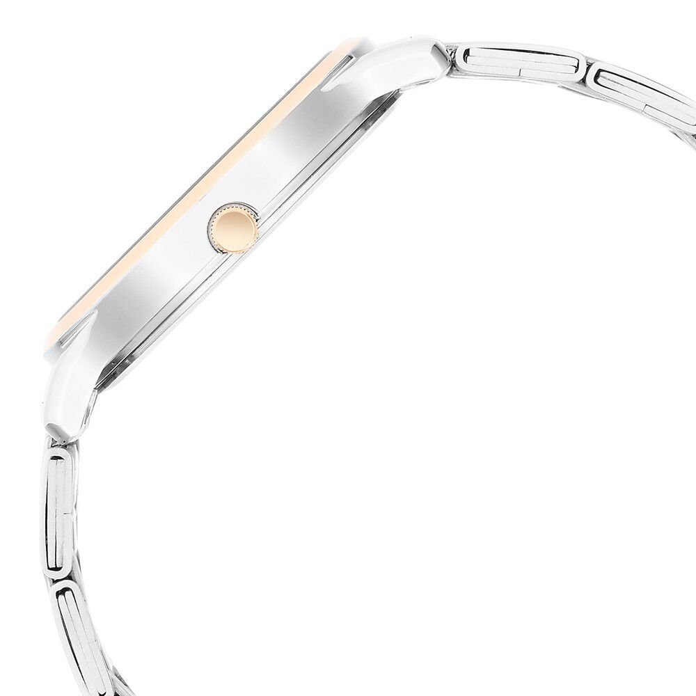 Titan Karishma Quartz Analog Black Dial Two Toned Stainless Steel Strap Watch For Men - The Watch Factory ®