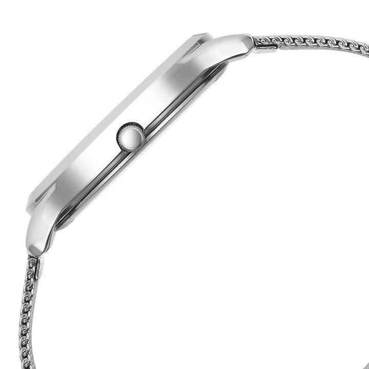 Titan Karishma Quartz Analog Silver Dial Stainless Steel Strap Watch for Men - The Watch Factory ®