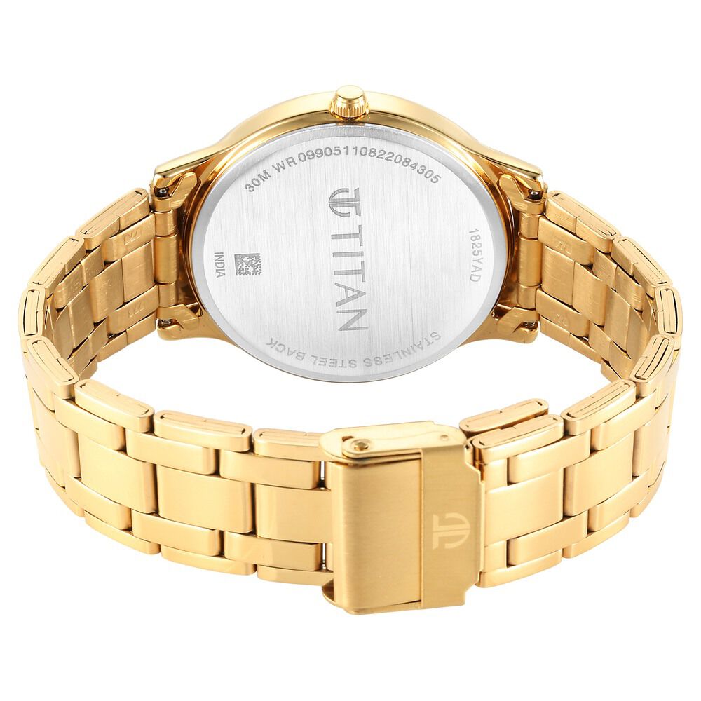 Titan Karishma Radiance Green Dial Analog Stainless Steel Strap watch for Men NS1825YM07