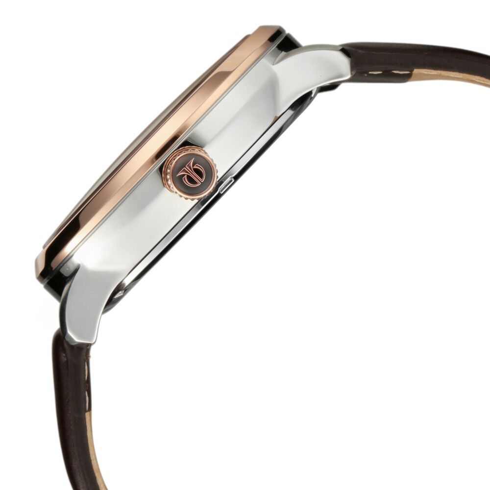 Titan Maritime White Dial Analog Leather Strap Watch for Men NP1828KL01